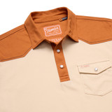 Howler Brothers Texas Longhorns Ranchero Polo RANCHERO LOS LONGHORNS front view