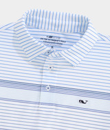 Vineyard Vines Boys' Performance Kiawah Engineer Stripe Sankaty Polo