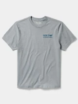 Duck Camp Men's Bucket List T-Shirt in Anchor detail view