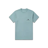 Southern Marsh Boys' Branding Retro Camo Tee Galicia Green front
