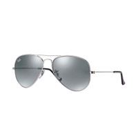 Ray-Ban Aviator Mirror Sunglasses - Silver/Silver