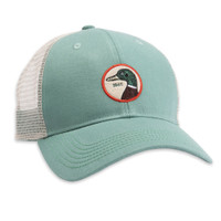 Duck Head Men's Circle Patch Trucker Hat - Dark Ivy