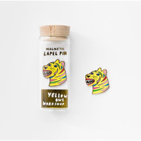 New Yellow Owl Workshop Rainbow Tiger Lapel Pin $ 12.99