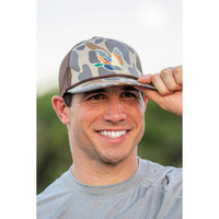 Burlebo Men's Retro Camo Duck Hat