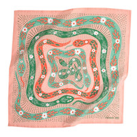 Hemlock Goods Snake Pink Bandana