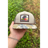 Burlebo Boys' Camo Duck Stamp Trucker Hat