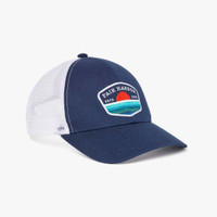 The Maritime Trucker Hat in Navy colorway