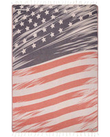 Sand Cloud Vintage Flag 57" x 70" Beach Towel in multi colorway