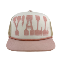 Tiny Whales Girls' Y'all Trucker Hat