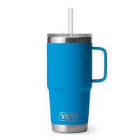 YETI Rambler 25 oz Mug with Straw Lid - Big Wave Blue