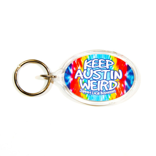 Keep Austin Weird® Tie-Dye Bottle Opener Drink Sleeve