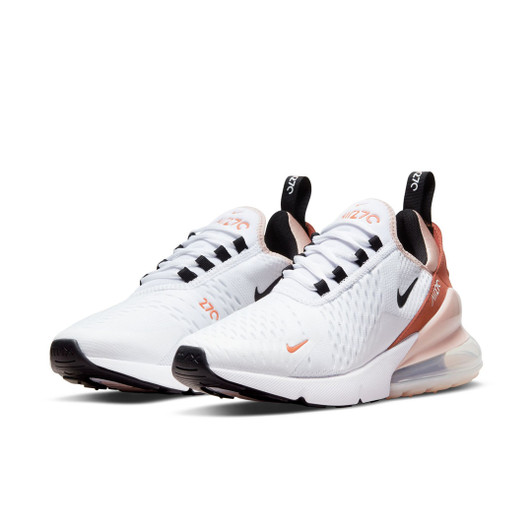 Nike Air Max 270 trainers in sail white and oxygen purple