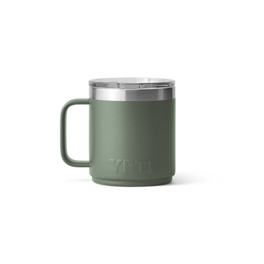 YETI Rambler 20oz Travel Mug with Stronghold Lid-Camp Green