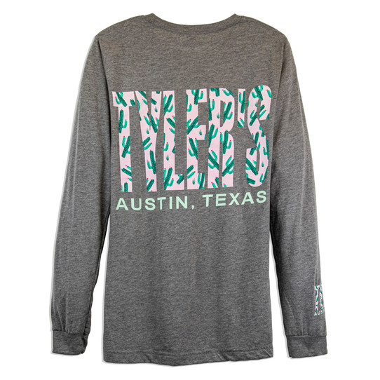 TYLER'S Cactus Long Sleeve Track Tee