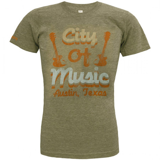 Athletic Blue City of Music Tee