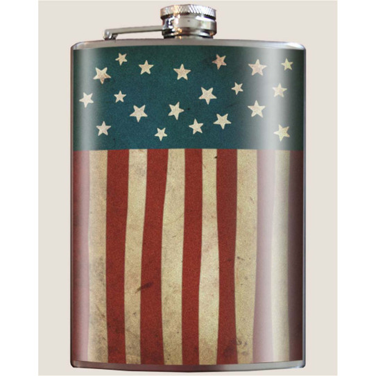 Old Glory Flask