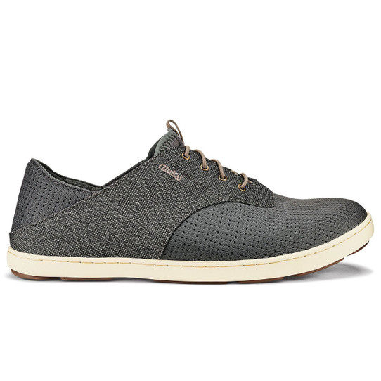 Olukai Men's Nohea Moku with Shoes - Charcoal/Clay