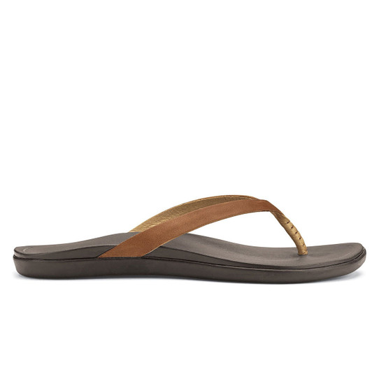 Olukai Women's Ho‘ōpio K-Scout Sandals - Sahara/Dark Java