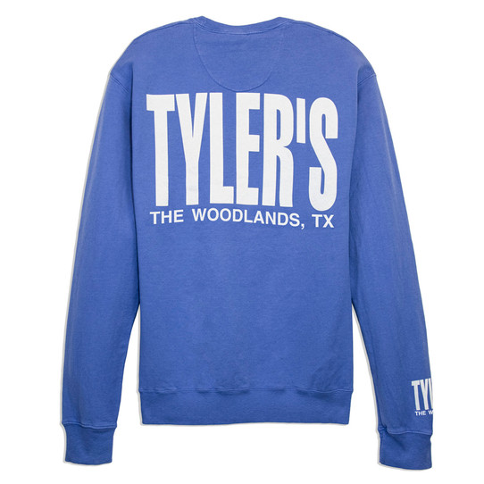 TYLER'S Purple Comfort Wash Sweatshirt - The Woodlands