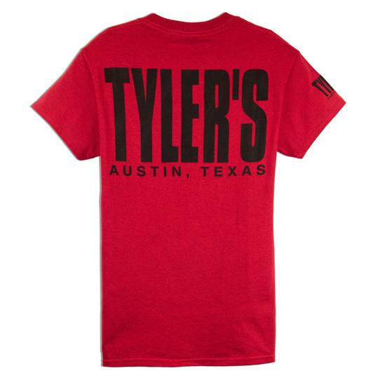 TYLER'S Antique Red/Black Block Tee