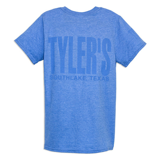 TYLER'S Heather Royal/Blue Block Tee - Southlake