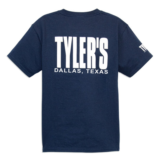 TYLER'S Kids' Navy/White Tee Dallas front view