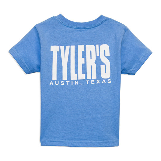 TYLER'S Toddlers' Light Blue/White Tee