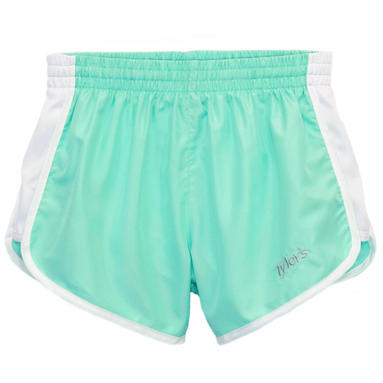 Women's Mint/White Pastel Racer Shorts