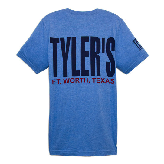 TYLER'S Athletic Blue/Navy Track Tee - Ft. Worth