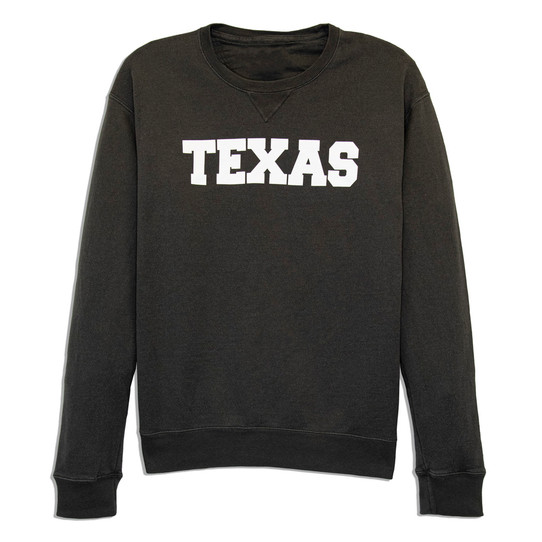 Texas Crew Neck Sweatshirt - Mauve