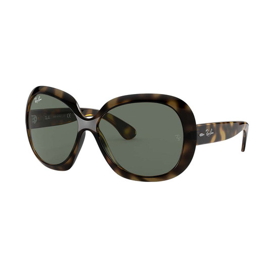 Ray-Ban Jackie Ohh II sunglasses in tortoiseshell frame with green lenses