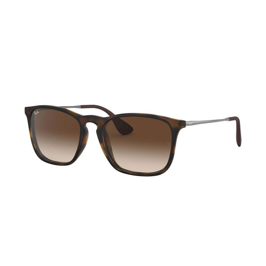 Ray-Ban Chris Sunglasses in tortoiseshell frame with brown lenses