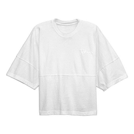 The North Face Fine Cropped T-shirt in zwart