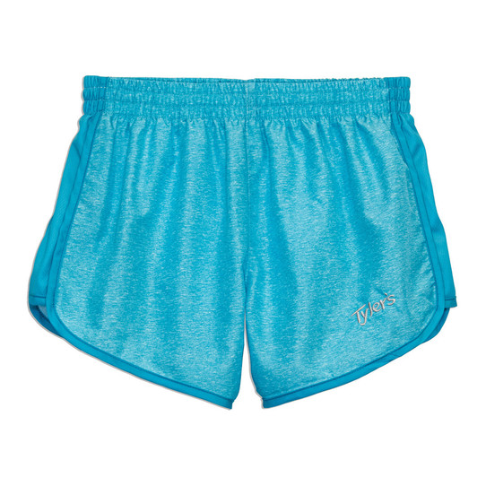 Women's Heather Racer Shorts - Cabana Blue