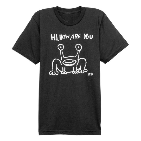 Daniel Johnston's Hi, How Are You Tee - Black