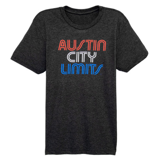 Austin City Limits Track Tee - Red/White/Blue