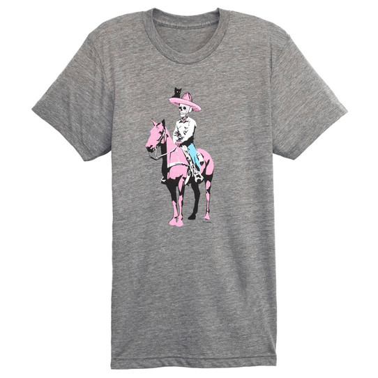 Jason Archer Stray Of The Dead Tee Athletic Grey front