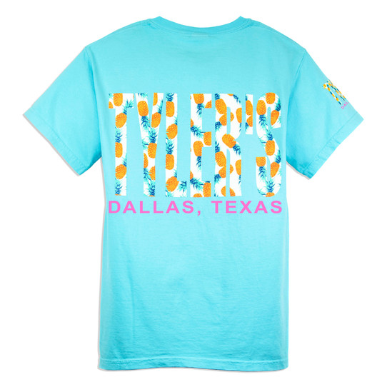 TYLER'S Pineapples Comfort Color Pocket Tee