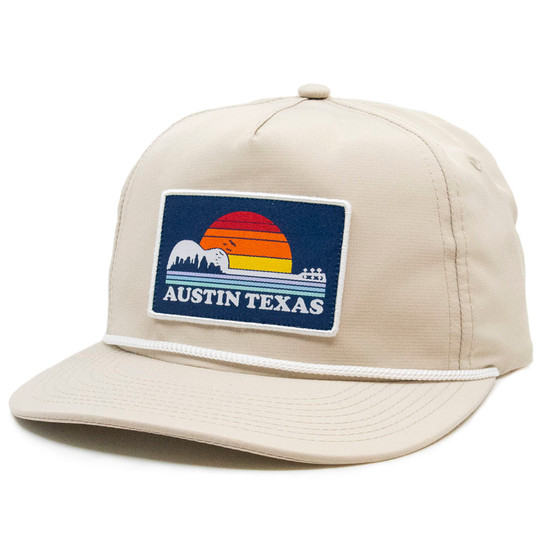 Austin Texas Sunset Guitar UV Hat