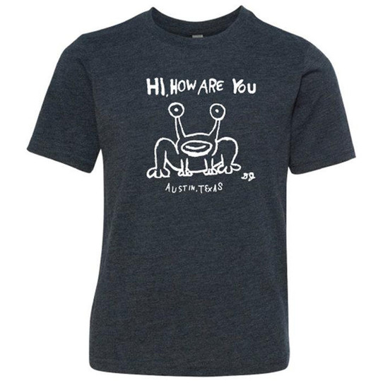 Daniel Johnston's Hi, How Are You Kids' Tee - Navy