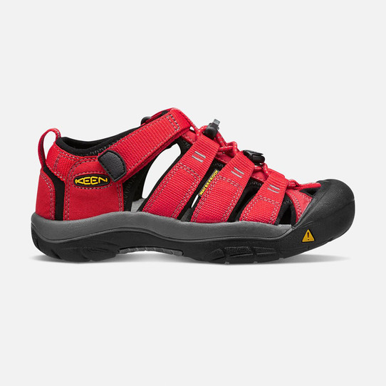 Keen Big Kids' Newport H2 - Ribbon Red/ Gargoyle