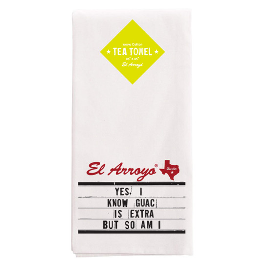 El Arroyo Guac Is Extra Tea Towels