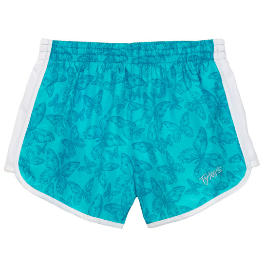 TYLER'S Women's Racer Shorts - Butterfly