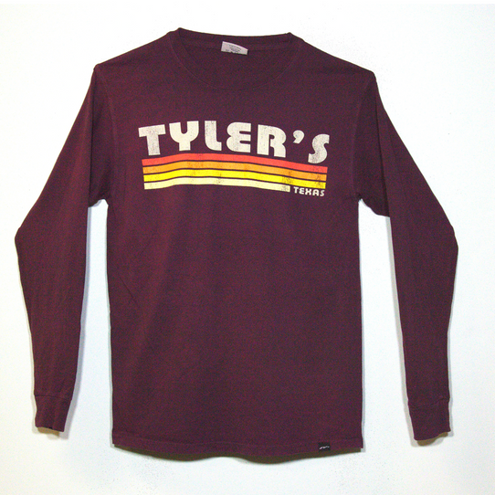 TYLER'S Bueller Long Sleeve Tee - Sangria