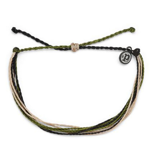 Pura Vida Homes For Our Troops Bracelet Camo