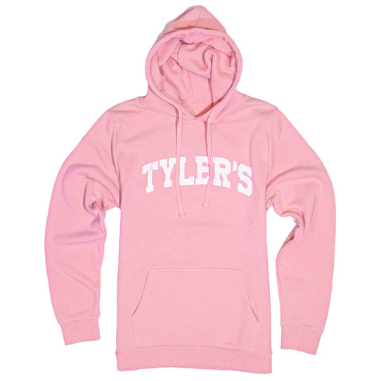 TYLER'S Varsity Hoodie - Pastel Pink