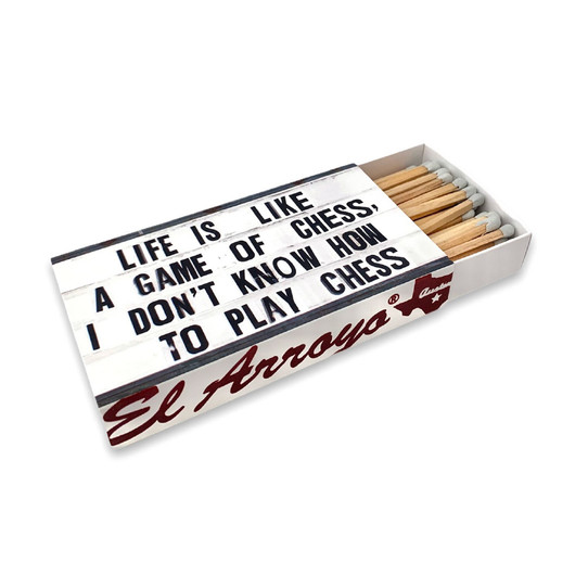 The El Arroyo Chess Matchbox