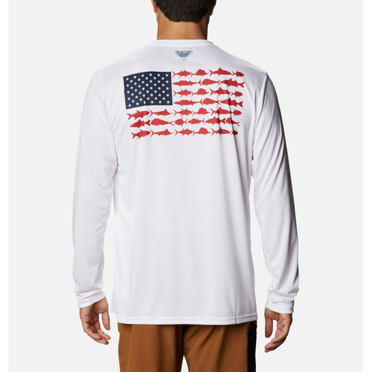 Columbia PFG Fish Flag Long Sleeve | TYLER'S