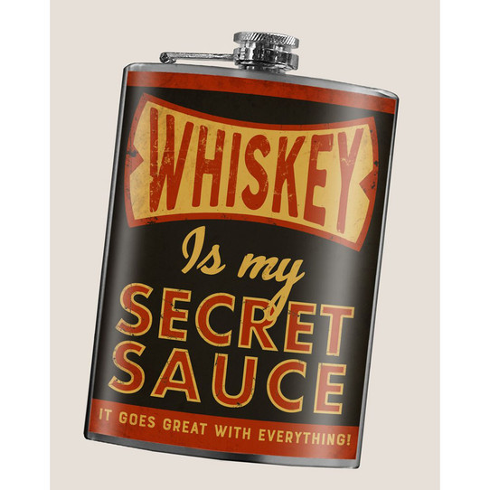 Trixie & Milo Secret Sauce Flask stainless steel insulated beverage container