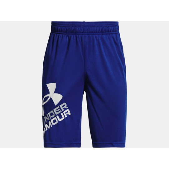 Under Armour Boy's Prototype 2.0 Logo Shorts - Royal / White